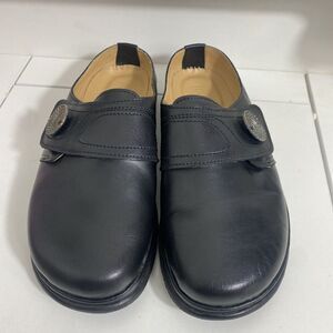 Haflinger Charlotte Clog (Women) - Black  EU Size 40